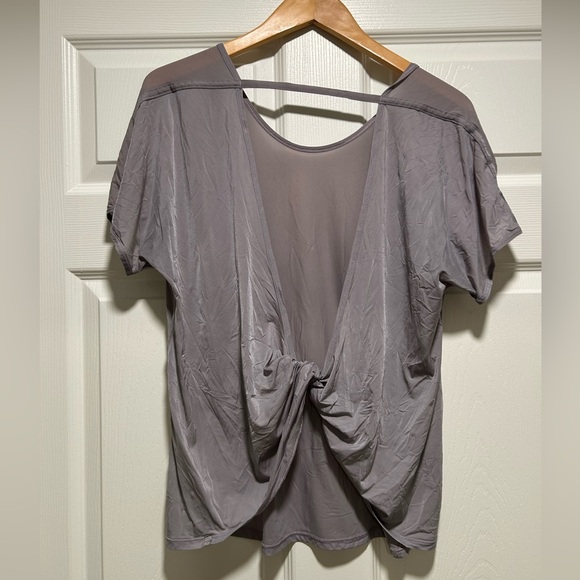 Lululemon Twist Back Tee Sz 10 - Picture 5 of 7